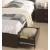 Atlas Storage Full Fabric/Wood/Veneer Bed