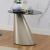 Aumsville Glass/Steel Round End Table