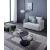 Austin Modern Ceramic/Glass Coffee Table