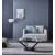 Austin Modern Ceramic/Glass Coffee Table