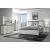 Ava Queen Size Panel Bed with LED and USB