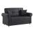 Avalon New Leatherette Convertible Living Set