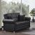 Avalon New Leatherette Convertible Loveseat