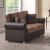 Avalon New Fabric/Leatherette Convertible Loveseat