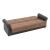 Avalon New Fabric/Leatherette Convertible Living Set