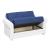 Avalon New Fabric/Leatherette Convertible Living Set
