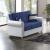 Avalon New Fabric/Leatherette Convertible Loveseat