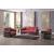 Avalon New Fabric/Leatherette Convertible Living Set
