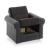 Avalon Microfiber Convertible Storage Chair