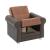 Avalon Microfiber Convertible Storage Chair