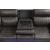 Aviator Recliner Sectional Sofa with Bluetooth Speakers & LED Lights