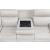 Aviator Recliner Sectional Sofa with Bluetooth Speakers & LED Lights