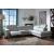 Axel Top Grain Leather Match Sectional w/Recliner