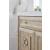 Azure Wood/Marble Media Chest w/2 Doors & Drawer