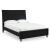 Danziar MDF/Wood Veneer Panel Bed w/Footboard