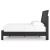 Danziar MDF/Wood Veneer Panel Bed
