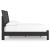 Danziar MDF/Wood Veneer Panel Bed