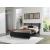 Danziar MDF/Wood Veneer Slat Panel Bed w/Footboard, Queen Size