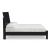 Danziar MDF/Wood Veneer Panel Bed, Queen Size