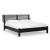 Danziar MDF/Wood Veneer Slat Panel Bed, King Size