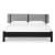 Danziar MDF/Wood Veneer Slat Panel Bed, King Size