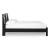 Danziar MDF/Wood Veneer Slat Panel Bed, King Size