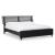 Danziar MDF/Wood Veneer Slat Panel Bed w/Footboard, King Size