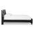 Danziar MDF/Wood Veneer Slat Panel Bed w/Footboard, King Size