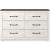 Gerridan Wood/MDF Panel Bedroom Set w/2 Sconce Lights