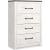 Gerridan Wood/MDF Panel Bedroom Set w/2 Sconce Lights