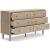 Cielden MDF/Plywood Double Dresser w/6 Drawers