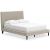 Cielden Fabric Low Profile Bed