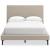 Cielden Fabric Low Profile Bed