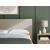 Cielden Fabric Low Profile Bed, Queen Size