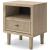 Cielden Fabric Low Profile Bedroom Set