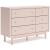 Wistenpine MDF/Plywood Kid's Dresser w/6 Drawers