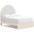 Wistenpine Fabric/MDF Upholstered Panel Storage Kid's Bed w/2 Drawers, Full Size