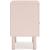 Wistenpine Fabric/MDF Upholstered Panel Storage Kid's Bedroom Set w/2 Drawers