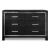 Ashley SM Kaydell PU/Wood Panel Storage Bedroom Set w/LED Lighting, Queen Size