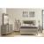 Loudon Leatherette/Mirrored/Wood Platform Bed w/ LED Lighting, Full Size