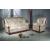 B167 Half Leather Living Room Set