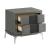 SM Nocturne Wood Nightstand w/2 Drawers