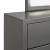 SM Nocturne Wood Double Dresser w/6 Drawers