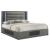 SM Nocturne Platform Storage Bed w/LED Light, King Size