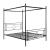 Hosta Canopy Metal Bed, Queen Size