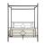 Hosta Canopy Metal Bed, Queen Size