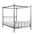 Chelone Canopy Metal Bed, Queen Size