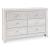 Paxberry MDF Double Dresser w/6 Drawers