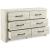 Cambeck MDF/Wood Veneer Dresser w/6 Drawers