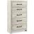 Cambeck MDF/Wood Veneer Chest w/5 Drawers
